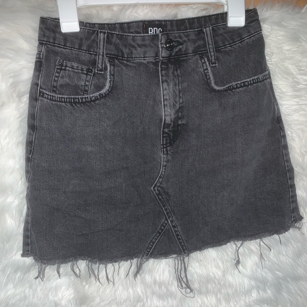 Black jean skirt!